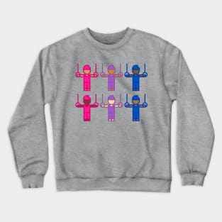 BISEXUAL RINGS Crewneck Sweatshirt